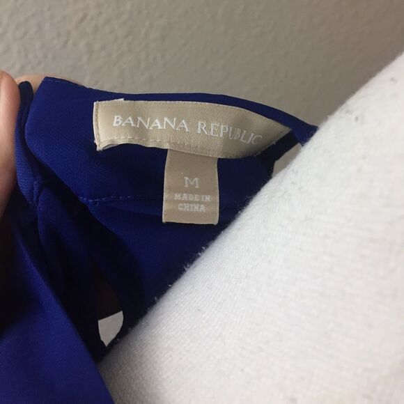 Banana Republic Royal Blue Beaded Tank - Picture 7 of 7